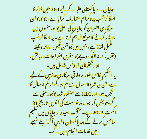 Scholarship Detail