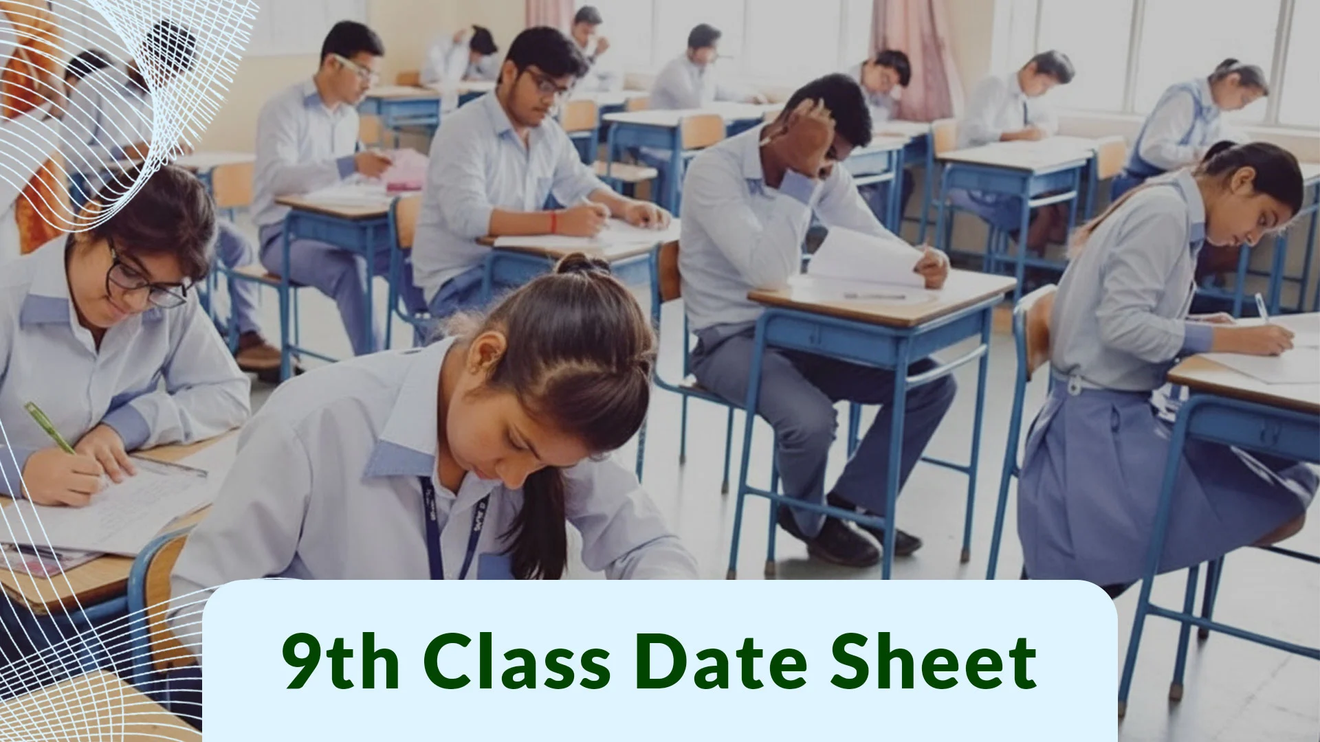 All Punjab Board 9th Class Date Sheet 2025