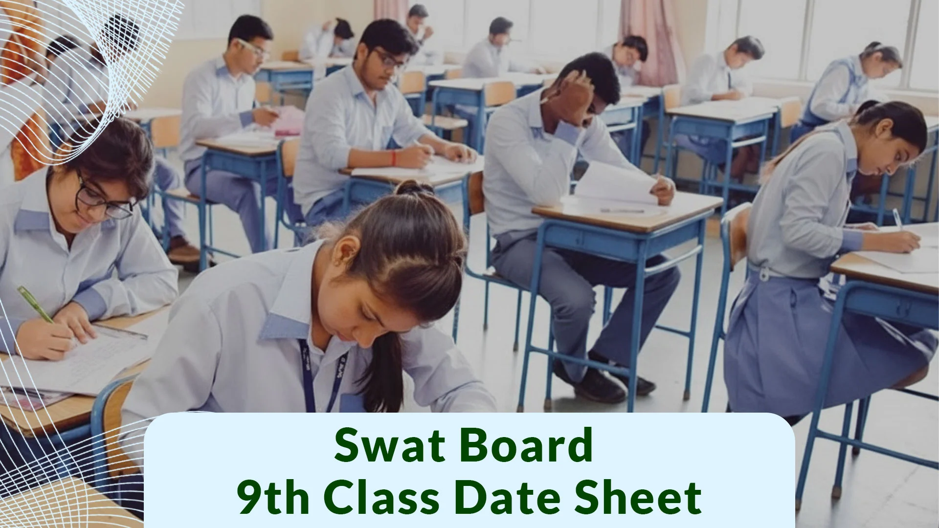 Swat Board 9th Class Date Sheet 2026