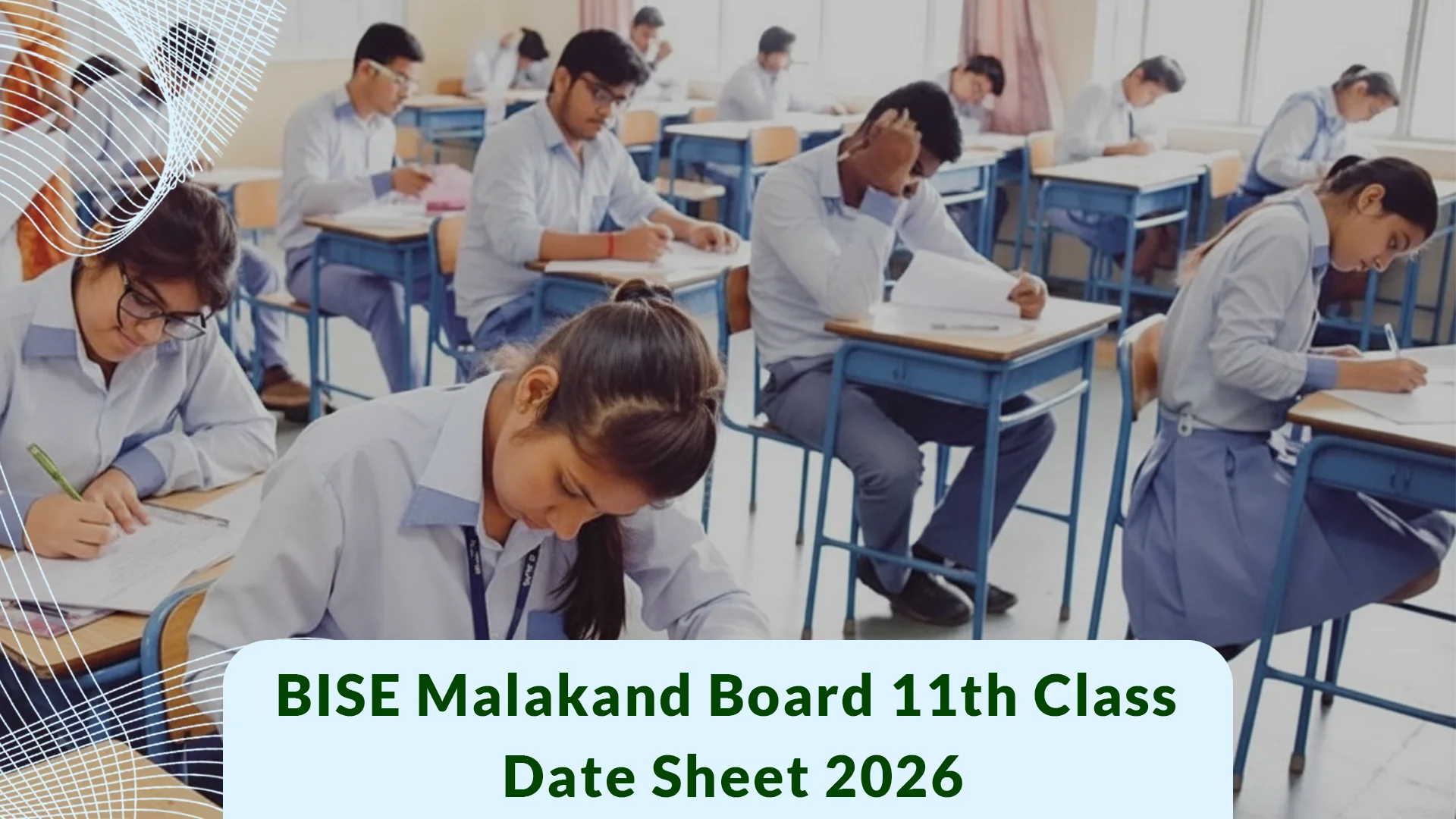 BISE Malakand Board 11th Class Date Sheet 2026