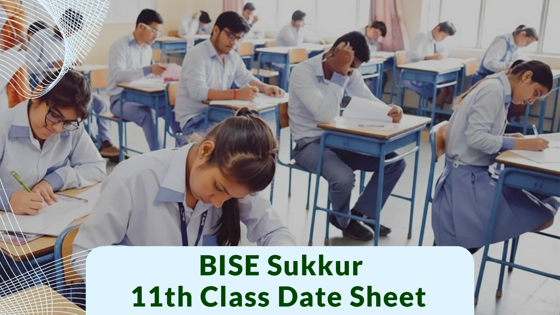 BISE Sukkur 11th Class Date Sheet