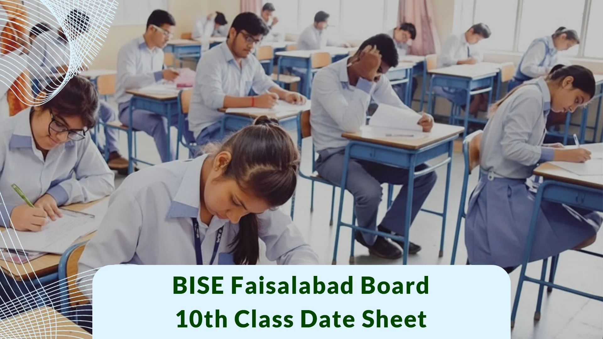 BISE Faisalabad 10th Class Date Sheet 2026