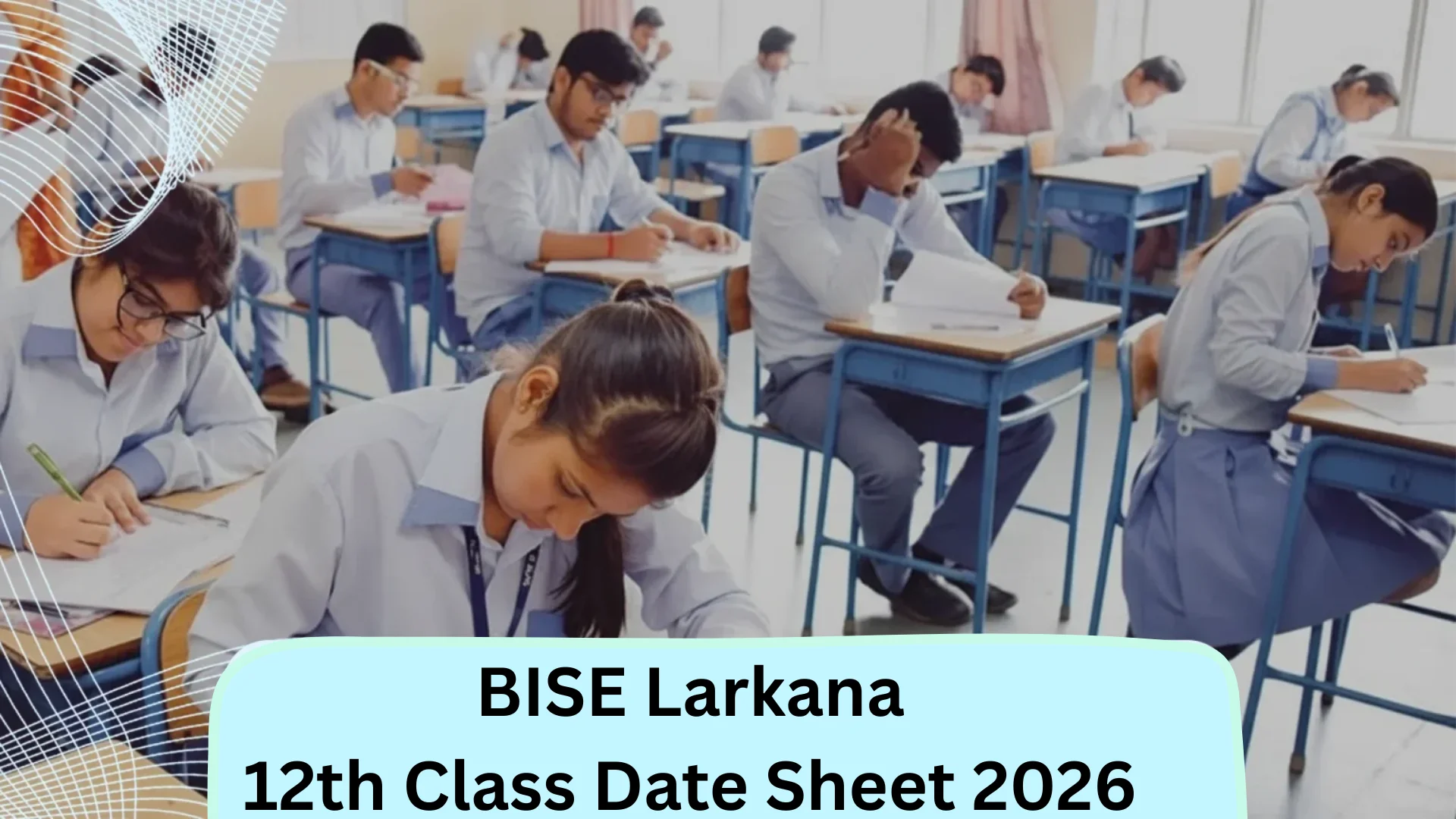 BISE Larkana 12th Class Date Sheet 2026