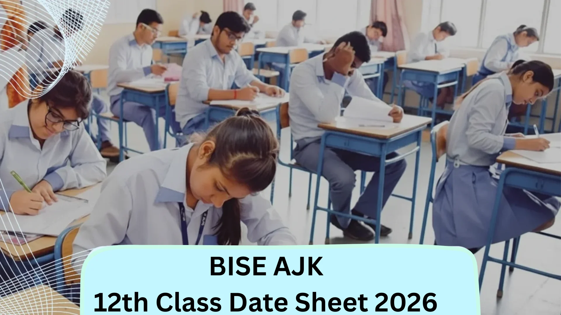 BISE AJK 12th Class Date Sheet 2026