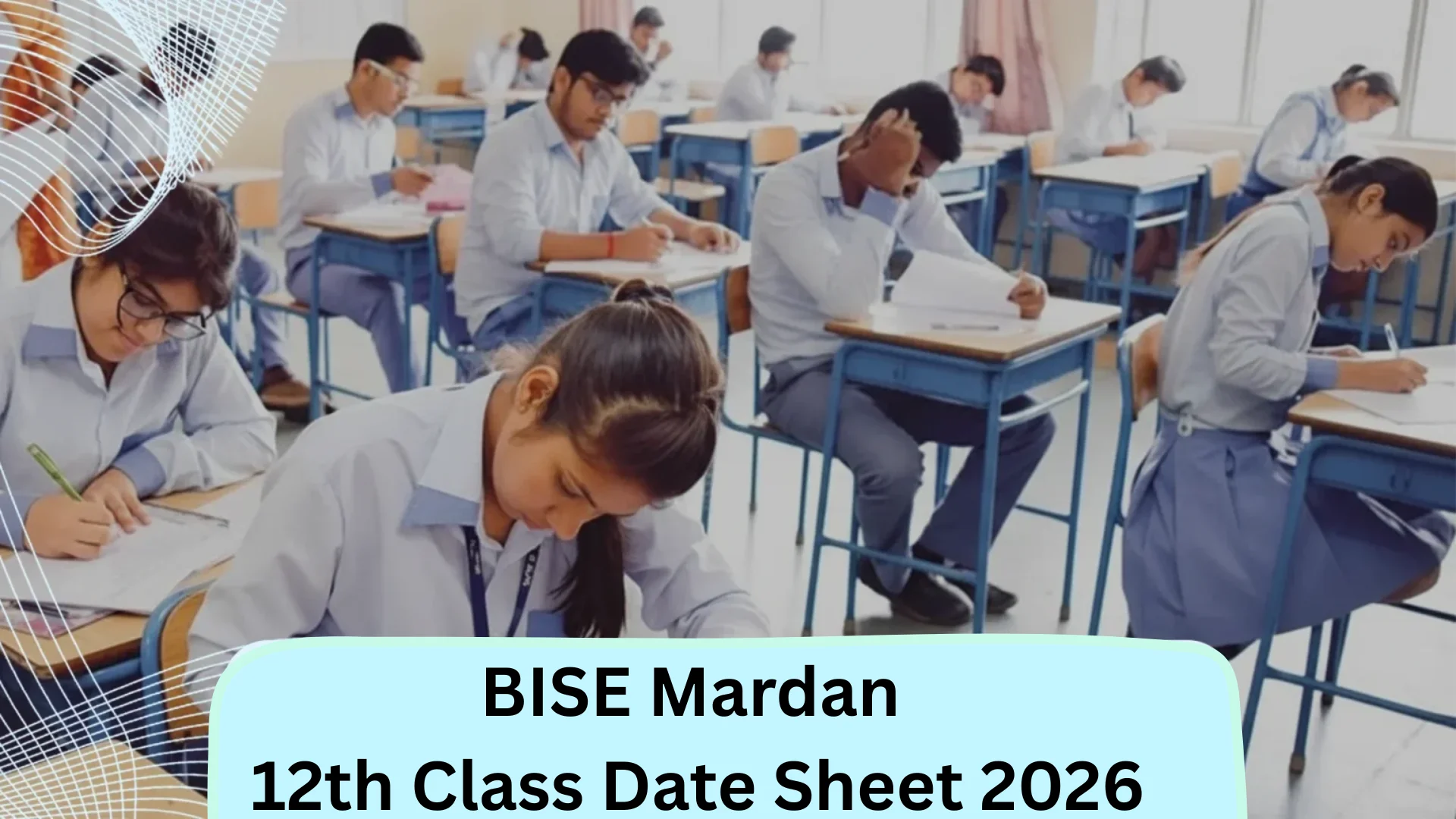 BISE Mardan 12th Class Date Sheet 2026