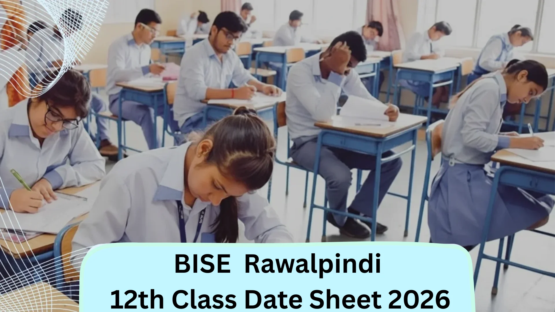 BISE Rawalpindi 12th Class Date Sheet 2026