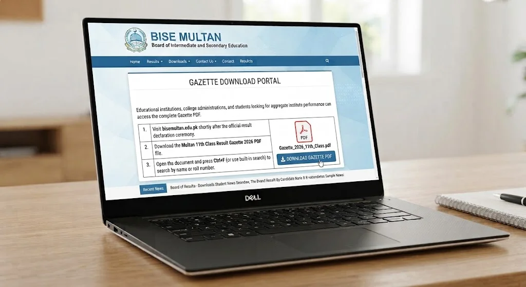 Guide to Check Multan 11th Class Result 