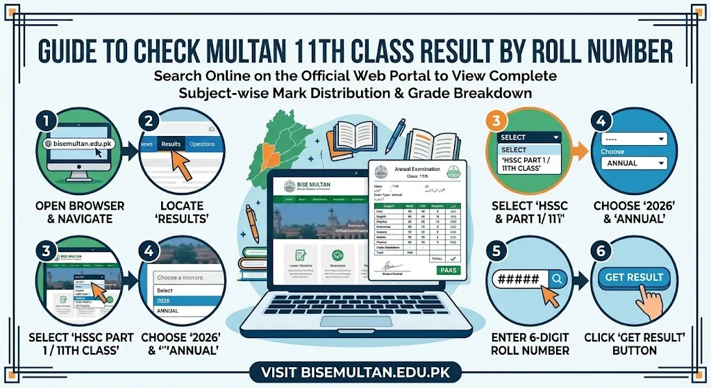 Guide to Check Multan 11th Class Result 