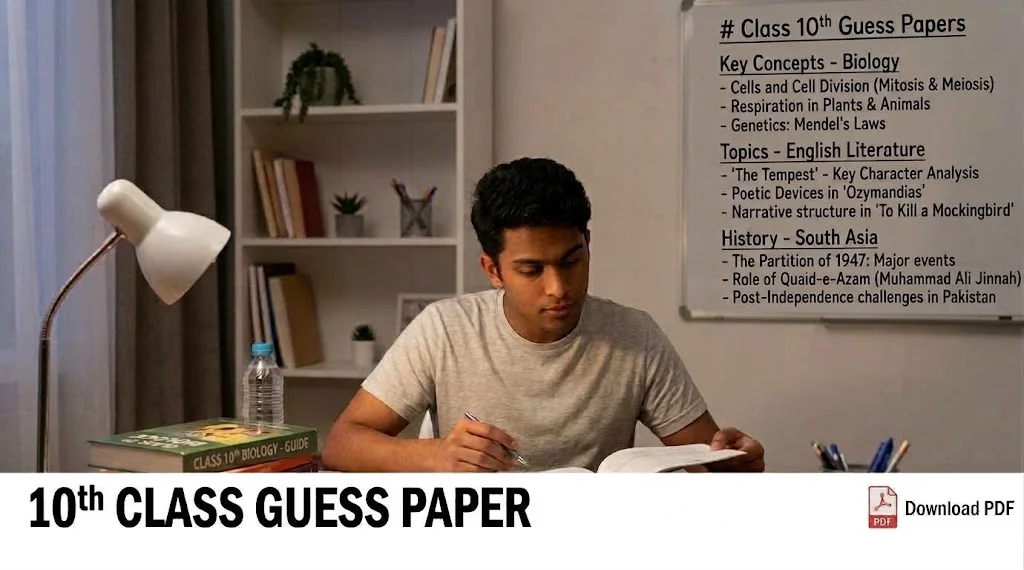 10th Class Guess Papers