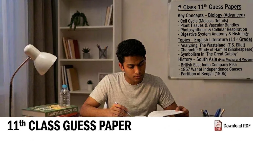 11th Class Guess Papers